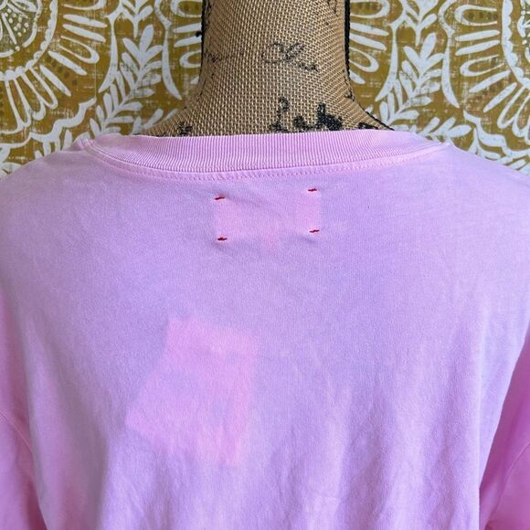 NWT XiRENA Emme Short Sleeve Tie Waist Mini T-Shirt Dress in Primrose size M - Picture 12 of 14